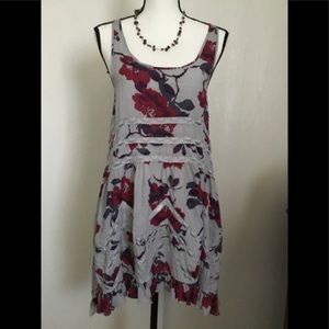 Intimately Free People Voile and Lace Trapeze Slip